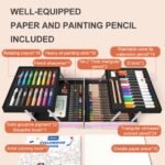 Little Artist Suitcase Art Set -Pink - Image 5